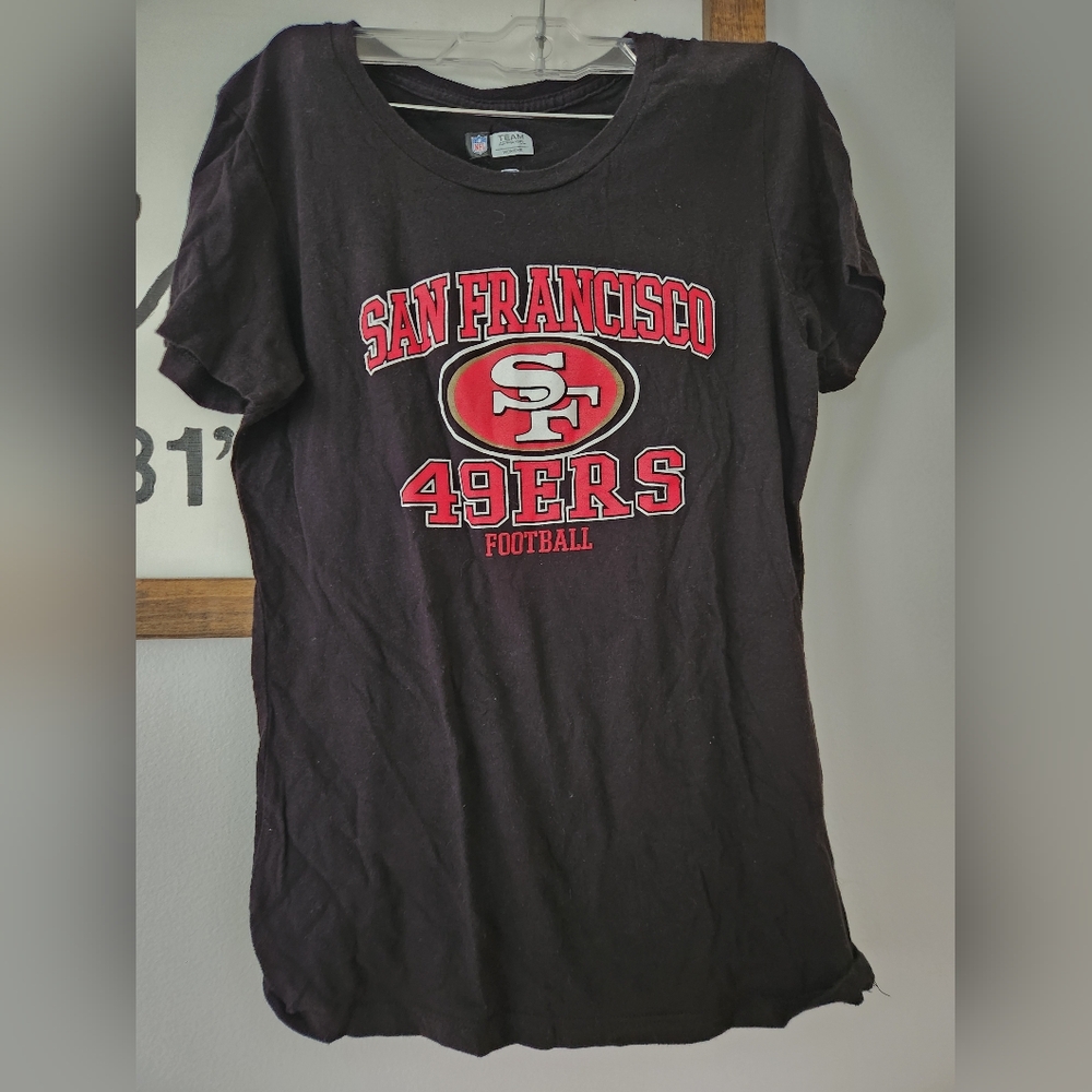49ers T-Shirt Womens Medium